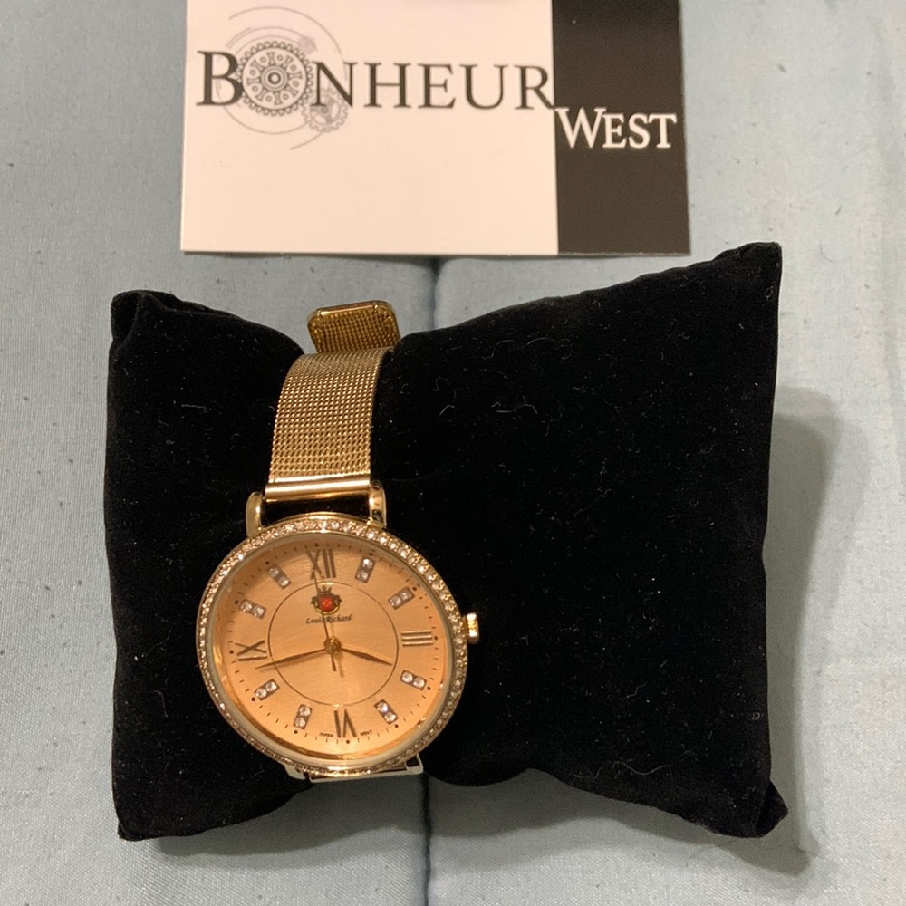 Louis Richard Women’s Watch 9950 NIB stainless steel back